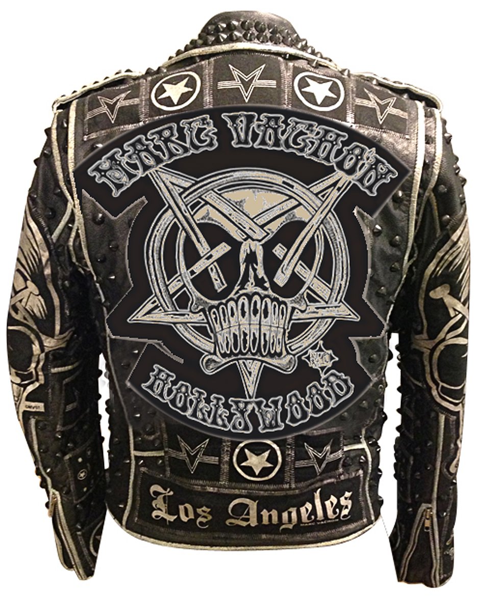 Custom biker jacket sale